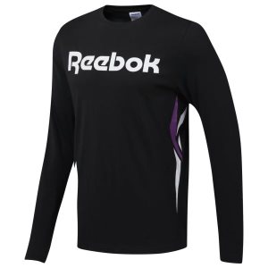 Reebok Classic Vector T Shirt Herren - Schwarz - DE 342-LPT